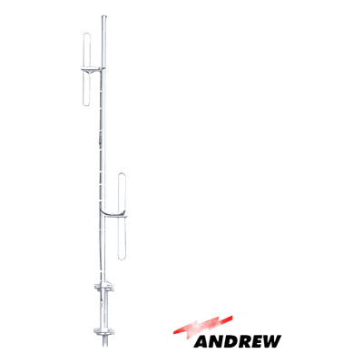 Antena base / 2 dipolos / 150-158 MHz / 3-6 dBi ajustable / 500W / N macho