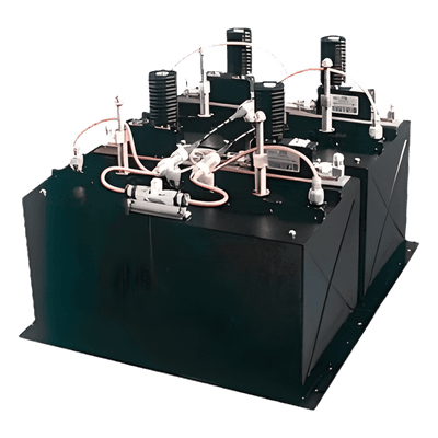 Combinador UHF / 5 Canales / 380-400 MHz / 100 kHz Separación / 150 W / Rack 19" 18 RU