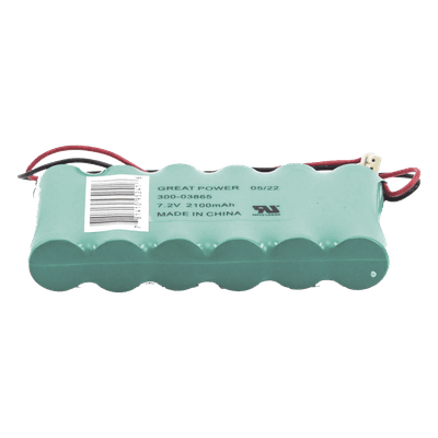 Batería de Respaldo NiCd / 7.2 V DC / 2100 mAh / Para Repetidor Inalámbrico / Conector Propiertario