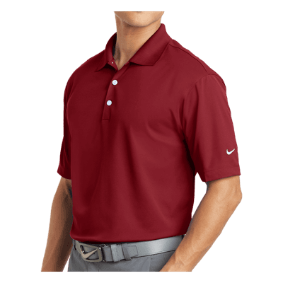 Playera Polo / Dri-FIT / 100% Poliéster / Cuello Tejido con Botones Perlados / Manga Izquierda con Swoosh Bordado