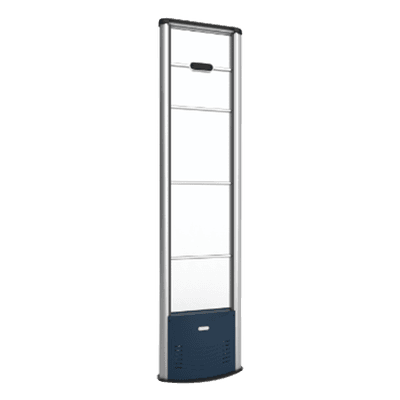 Arco EAS Receptor RF / 8.2 MHz / Alarma 100 dB / Aluminio y Acrílico / 1670 mm (5.5 ft) de Altura / 15 W