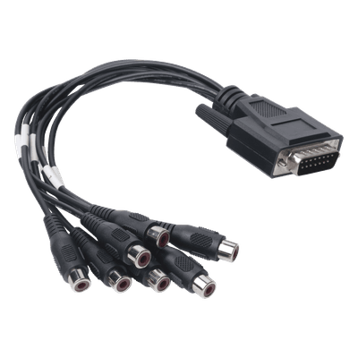 Adaptador de Audio / 7 Entradas / Compatibilidad 8 Canales / Diseño Compacto