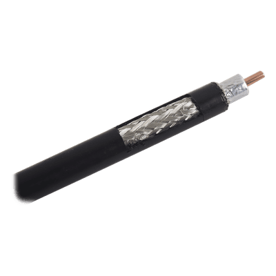 Cable Coaxial / 50 Ohms / Conductor Sólido de Aluminio / 3 Metros (9.84 Pies) / Baja Pérdida RF