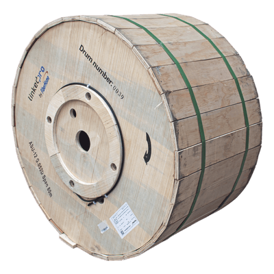 Cable Fibra Óptica ADSS / Monomodo G.652D / 12 Hilos / Span 80 m (262.5 ft) / Cubierta MDPE / Sin Metal