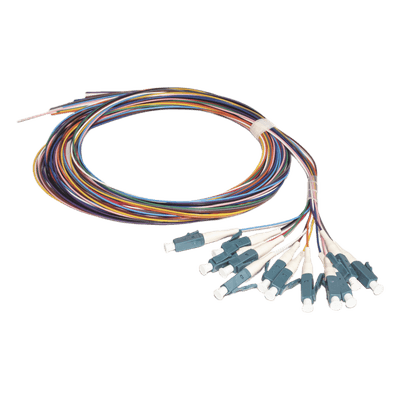 Kit de Pigtails / Monomodo G.657A2 / LC/UPC / 2 m (6.56 ft) / 0.9 mm / 12 Unidades