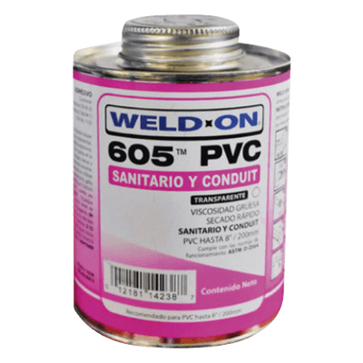 Pegamento para PVC 473 ml