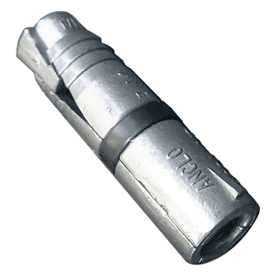 Taquete Expansor Tipo Z / 1/2" x 2 1/2" (64 mm) / Carga Tensión 400 kg / Carga Cortante 920 kg / Broca 7/8" (22 mm) / Zamac Resistente a Corrosión