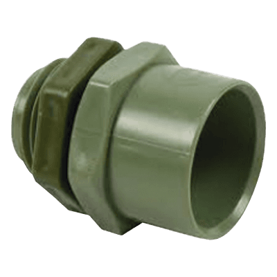 Conector de 2-1/2" para tuberia PVC conduit pesado (60 mm)
