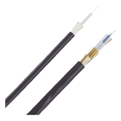 Cable de Fibra Óptica / 12 Hilos Monomodo OS2 / Interior-Exterior / Loose Tube 250 μm / Dieléctrico / OFNR Riser