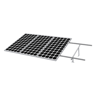 Montaje para Panel Solar, Riel "5" de 4400mm para Módulos con Espesor de 35mm, Velocidad de Viento Máx. 190km/h