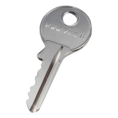 Llave metálica / Compatible FAAC 400/620/844 / Diseño pre-2005 / Construcción metálica