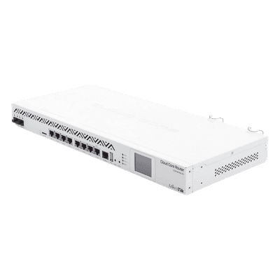 (CCR1036-8G-2S+EM) Cloud Core Router, CPU 36 Nucleos, 8 puertos Gigabit Ethernet, 2 puertos SFP+ y 8 GB Memoria