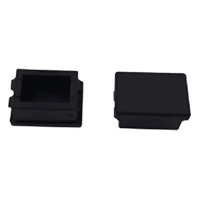 Inserto Ciego para Placas Acopladoras / Compatible SC LC APC PC/UPC / Bolsa 100 Pcs / Color Negro
