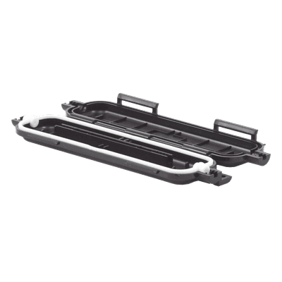 Mini Caja de Protección para Empalmes de Fibra Óptica / IP65 / ABS / 160 x 46 x 17 mm / -40°C a +80°C / FTTH