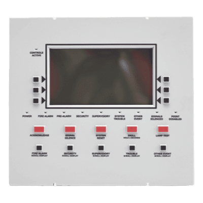 Anunciador Remoto LCD / 640 Caracteres / Retroiluminación Controlada / Teclado de Goma / Puerto RDP hasta 1219 m (4000 ft)