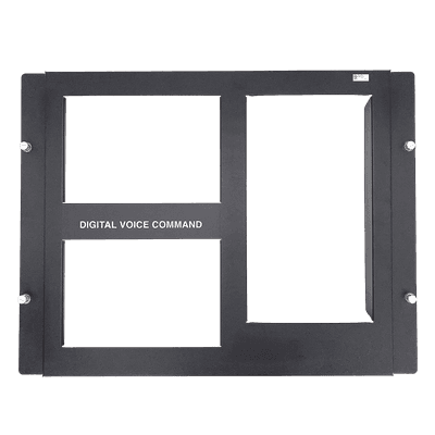 Placa de Revestimiento / Acero Calibre 16 / 439 x 439 mm (17.3 x 17.3 in) / Gabinetes CAB-4 / Negro
