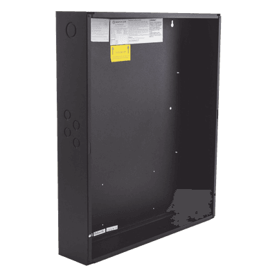 Backbox Metálico de Dos Niveles / Acero Calibre 16 / Amplificadores y Fuentes de Poder / Sin Fila de Baterías