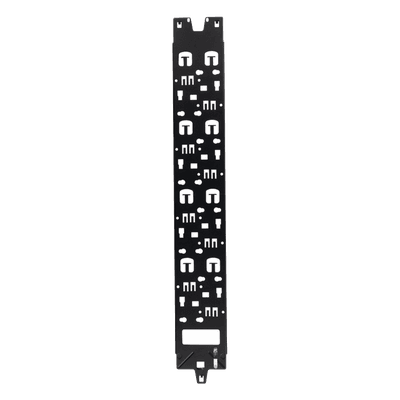 Panel Administrador de Cables Vertical / 42 RU / Acero con Acabado en Polvo / 977.6 mm (3.2 ft) / Compatibilidad Anillos D, S1DR, S2DR, L, S1LR, S2LR / RoHS