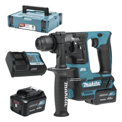 Rotomartillo SDS Plus / 3 Funciones / 18V / 2J / 2 Baterías Li-Ion 3.0Ah / Cargador Rápido / Maletín