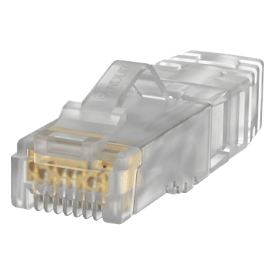 Plug RJ45 / Cat6A / UTP / 26 AWG / 50μin Oro / 100 Piezas