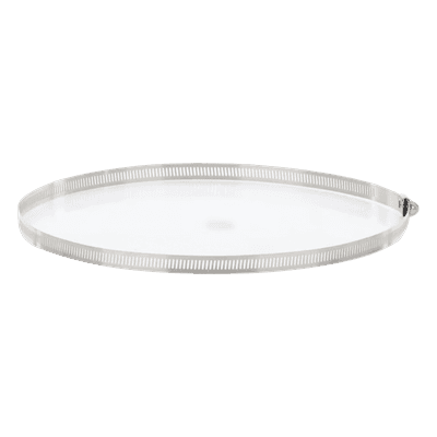 Abrazadera Sin Fin / Acero Inoxidable 304 / Rango 10" a 16" / Ancho 12.5 mm (0.492 in) / Paquete 10 Piezas