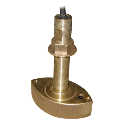 Transductor / Dual 50/200 kHz / 600 W / Thru-Hull / Cable 10 m (32.8 ft) / Bronce / 2.5 kg