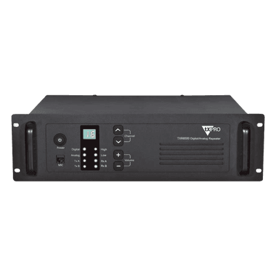 Repetidor UHF / 450-490 MHz / 40W / DMR TDMA / 100 Canales / Doble Slot