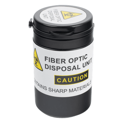 Bote para Deshechos de Fibra Óptica / 75 mm x 43 mm / PE / 80 ml / 2.95 x 1.69 in