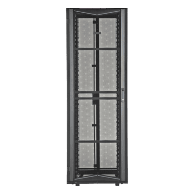Gabinete para Centros de Datos / 45 UR / 800 mm (2.62 ft) Ancho / 1200 mm (3.94 ft) Profundidad / Acero / Negro