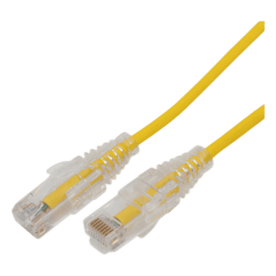 Cable de Parcheo Slim UTP / Cat6A / 0.5 m (1.64 ft) / 28 AWG / RJ45