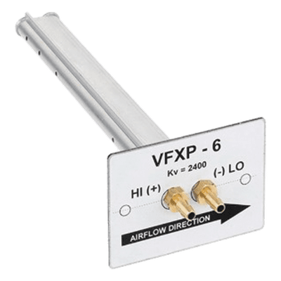 Sonda de Velocidad de Aire / 8 in (20.32 cm) / Presión Diferencial / Precisión ±2% / Velocidades desde 200 fpm / Conexión 1/4 in