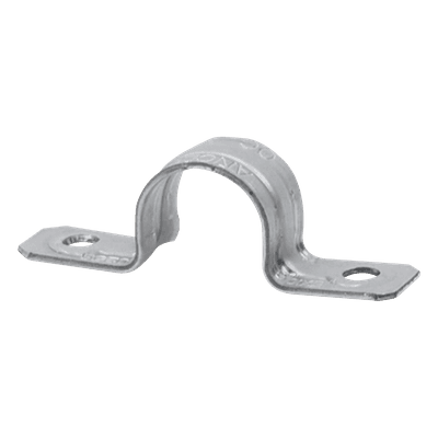 Abrazadera Tipo Omega / Conduit Pared Gruesa 2 1/2" (63 mm) / Acero Pregalvanizado Calibre 16 / Fijación Industrial