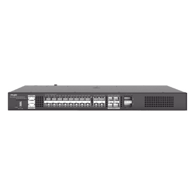 Switch Core Distribuidor / 20 Puertos SFP+ 10G / 4 Puertos SFP28 25G / 2 Puertos QSFP+ 40G / Fuentes de Poder Redundantes Opcionales