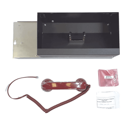 Chasis para Teléfono de Bombero / 1 Fila / Gabinete CAB-3 o CAB-4 / Compatible con DVC