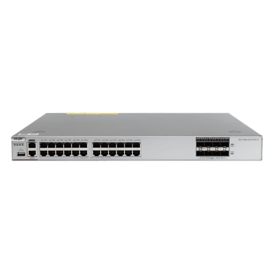 Switch Core Capa 3 / 24 Puertos Gigabit / 8 SFP+ 10Gb / 880 Gbps / Gestión en Nube / Fuente Modular