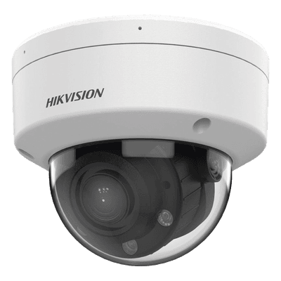 Cámara Domo IP / 4 Megapixel / Lente Motorizado 2.8-12 mm / Dual Light 30 m (98.4 ft) / WDR 120 dB / IP67 / IK08 / PoE
