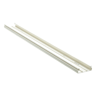 Canaleta Base No Metálica / PVC Rígido / 60.3 x 18.5 x 3000 mm / UL94V-0 / 600V / Blanco Mate