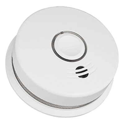 Alarma combinada de humo y CO / Alámbrica 120 V CA 60 Hz / Batería de litio sellada 10 años / Alerta de voz y sirena 85 dB / Interconexión hasta 24 dispositivos
