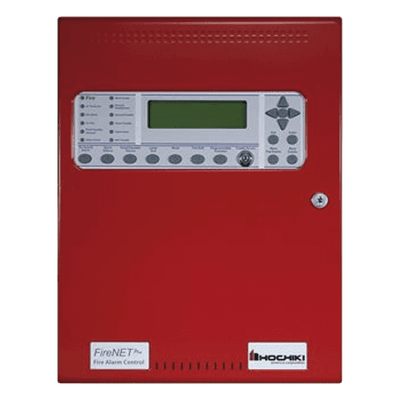 Panel de Detección de Incendio Direccionable / 1 Lazo SLC Expandible a 2 / 254 Puntos por Lazo / LCD 320 Caracteres / RS-485 / 120V / Rojo