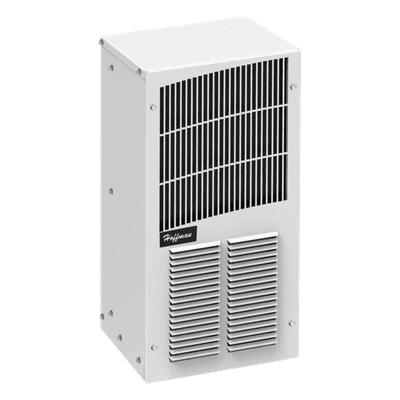 Aire Acondicionado Compacto para Gabinete / 2000 BTU/h (586 W) / Frío/Calor / 115 VCA / NEMA 4 y 3R / Rango -40 a 55 °C / Montaje Lateral