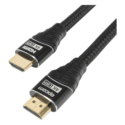 Cable HDMI / 5m (16.40 ft) / 18Gbps / 4K@60Hz / HDMI 2.0 / Conectores Oro 24K / Redondo / 28AWG