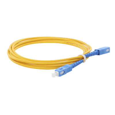 Jumper de Fibra Óptica / Monomodo OS2 G.652D / SC/UPC-SC/UPC / Simplex / 2 Metros (6.56 Pies) / 3mm