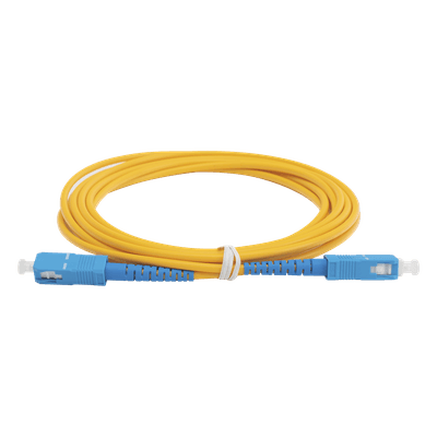 Jumper de Fibra Óptica Monomodo / SC/UPC-SC/UPC / Simplex / 3 Metros (9.84 Pies) / 3mm / OS2 G.652D