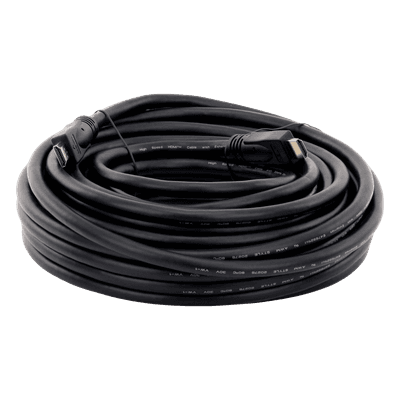 Cable HDMI de alta velocidad con Ethernet / 4K@60Hz / 24 AWG / 15 m (49.2 ft) / Conectores dorados