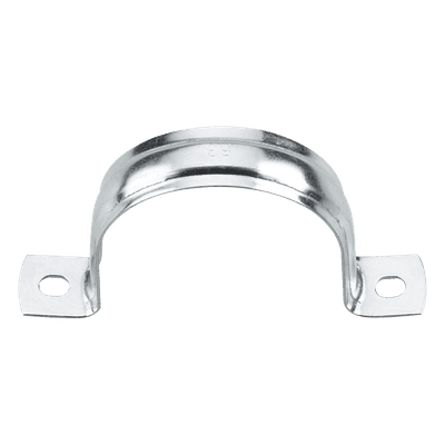 Abrazadera Omega / 5/8" (15.87 mm) / Acero Cincado / Carga 30 kg / Conduit y Cables Ligeros
