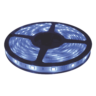 Tira LED / 5 m (16.4 ft) / Color Azul / IP65 / 15 W / 420 lm / 12 V CD