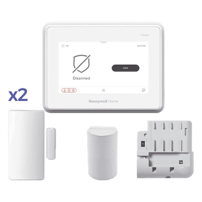 Panel de alarma inteligente / pantalla táctil de 7 pulgadas / comunicador dual Wi-Fi y LTE / hasta 127 zonas inalámbricas / multimarca con PROTAKEOVER