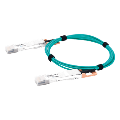 Cable AOC QSFP-DD / 400 Gbps / Longitud 1 m (3.3 ft) / Fibra Óptica Activa / Hot-Swappable