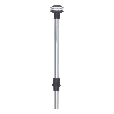 Luz de Poste para Navegación / USCG 2 Millas Náuticas / 12 VDC / 0.89 A / 1 m (3.28 ft) / Embarcaciones <20 m Eslora / Lente Estriada