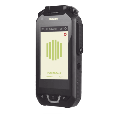 Radio PoC LTE / MCPTT / Botón PTT y Selector Dedicado / Altavoz 105 dB / IP68 y MIL-STD-810H / Batería 5000 mAh